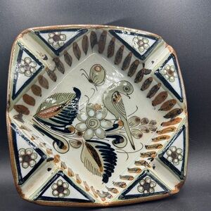 Vintage Mexican Pottery Ashtray